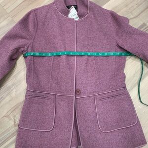 Talbots Mauve Wool Blazer